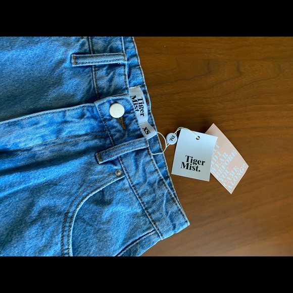 Nikita High Rose Jean Skirt from Tiger Mist - Picture 2 of 7